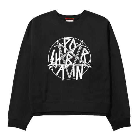 Poshbrain | No Mercy Sweater Black