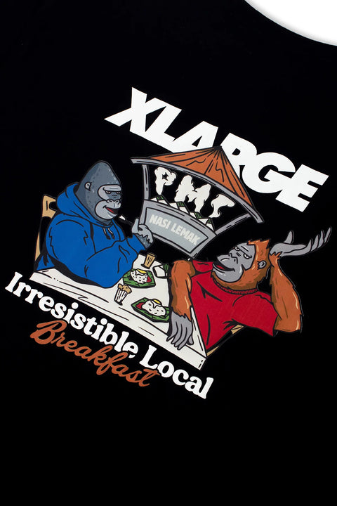 PMC x XLarge | Local Breakfast Tee Black