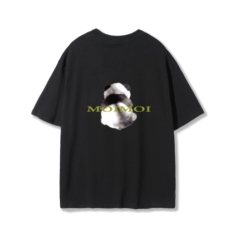 FDM | Back Panda S/S T-Shirt Black