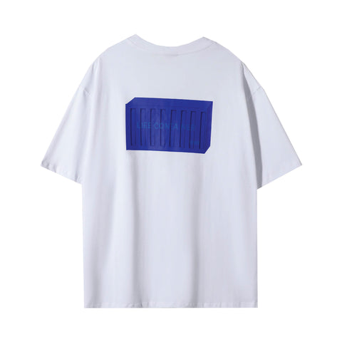 Fier De Moi | Container Back Printing S/S T-Shirt White