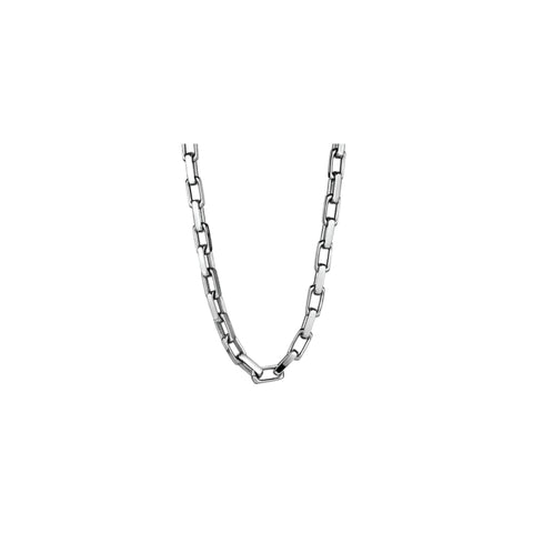 Silver Steel Necklace