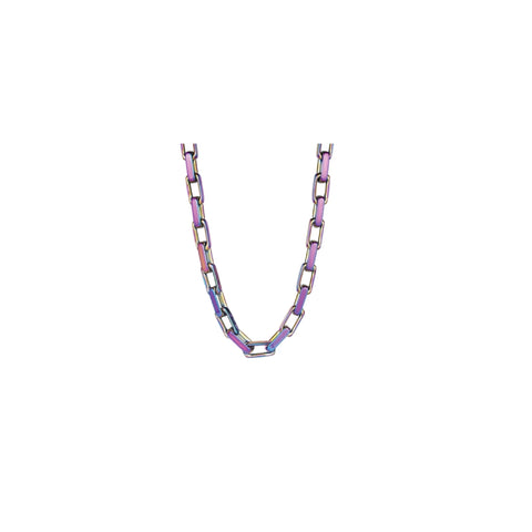 Rainbow Steel Necklace