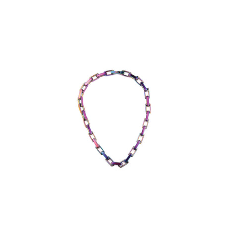 Rainbow Steel Necklace