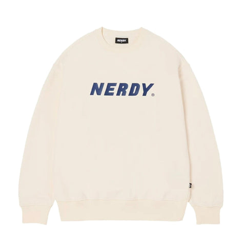Nerdy |  Logo Sweatshirt Cream