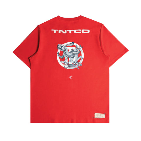TNTCO | Aztec Rabbit Tee Red