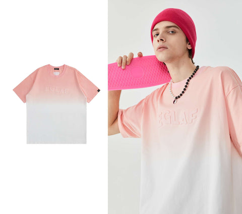 EGLAF | Tie Dye Oversize T-Shirt (Multi-Colour)