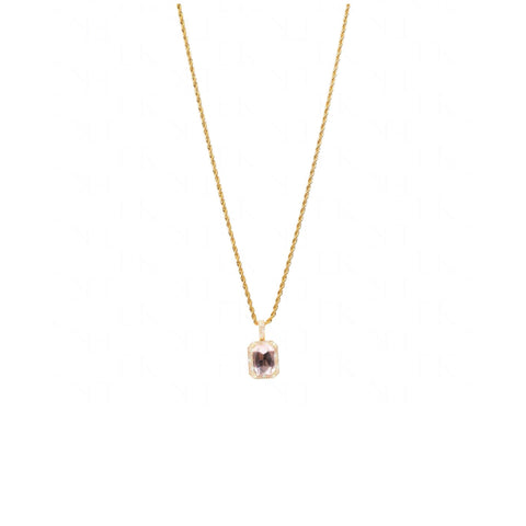 Sapphire Necklace Gold (Multi Color)