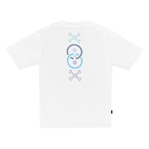 Stoned Happy Bones : Nexus Bone T-shirt White